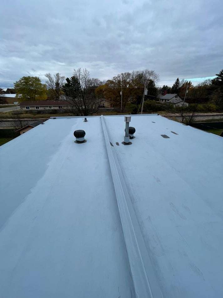 Professional fabric reinforced membrane restoration showing enhanced durability and long-term protection solutions