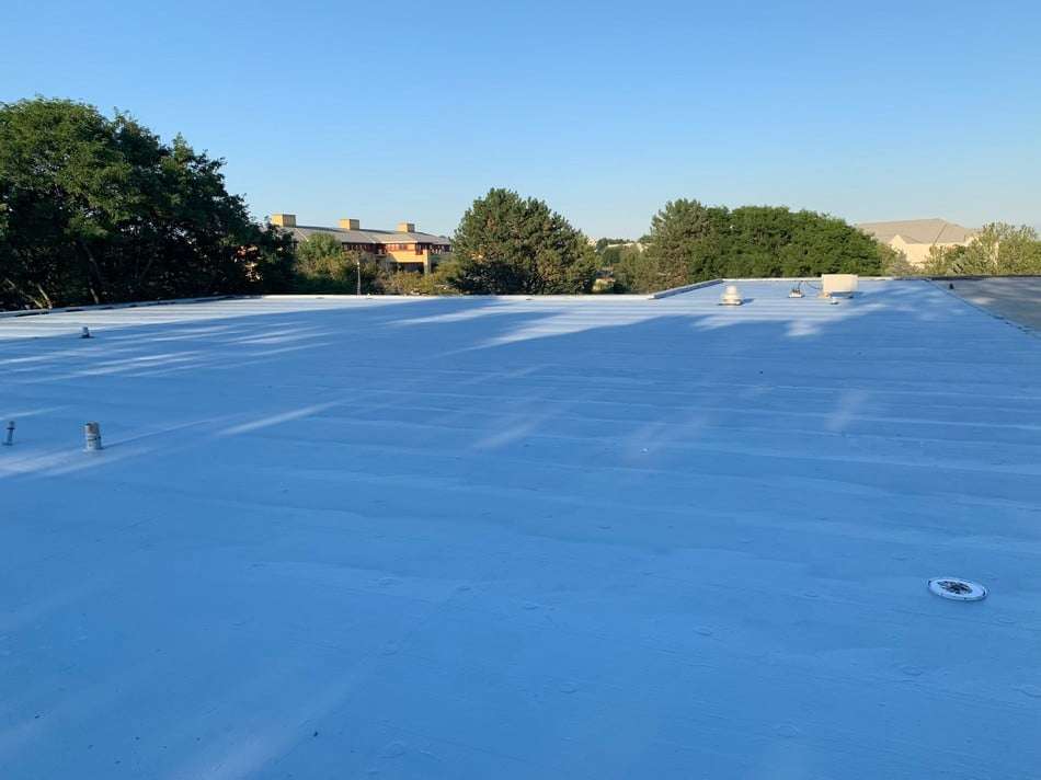 Professional membrane restoration project by Roof Tech LLC showcasing quality workmanship and superior protection systems